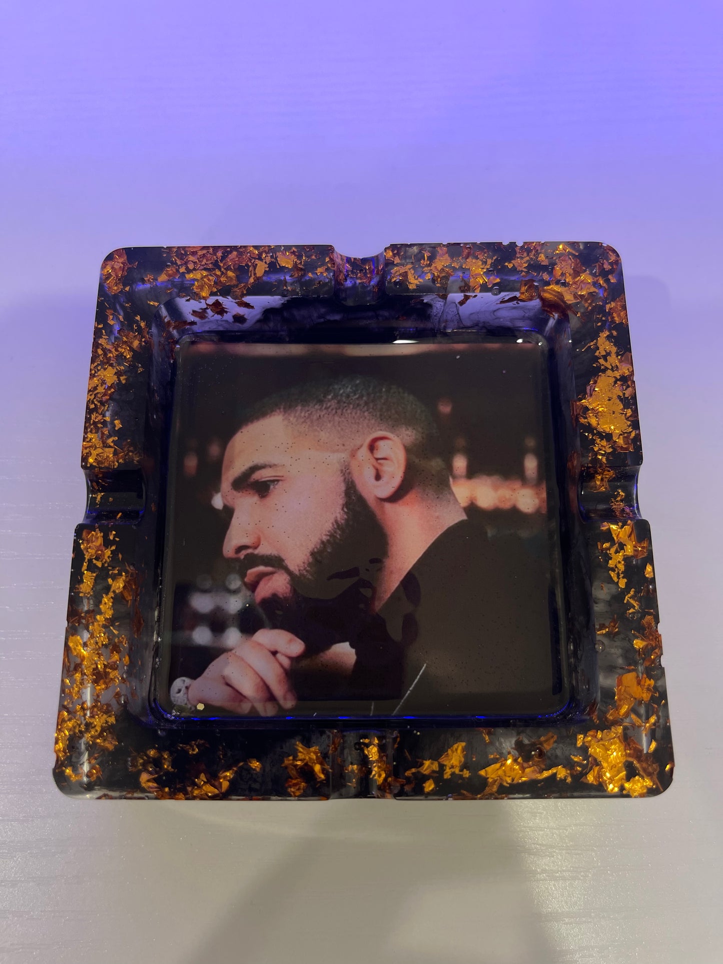 Drake| Copper Drizzy Resin Ashtray