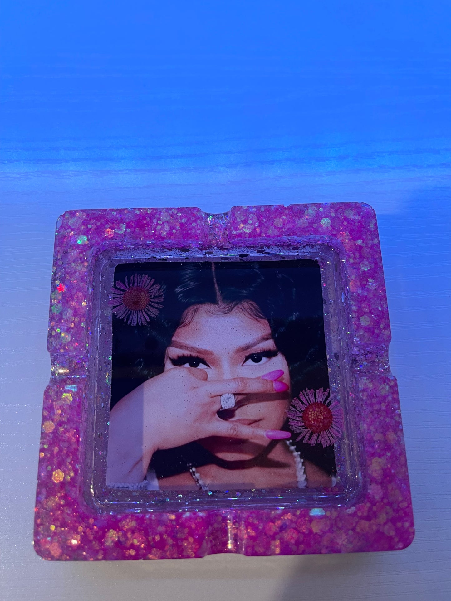 Nicki Minaj| You Stink Pink! Glitter Resin Ashtray