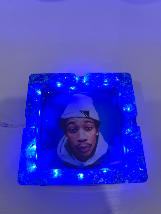 Wiz Khalifa| Blue Wiz Light Up Resin Ashtray